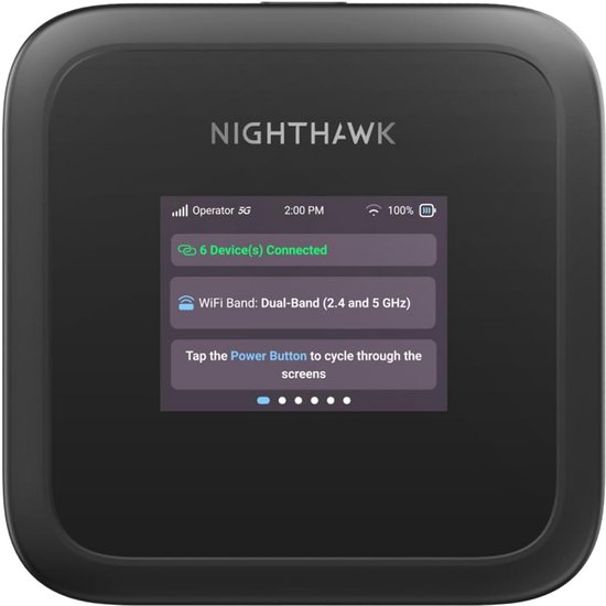 Wifi 2 Go Mifi router - 4G LTE Router - Wifi op elke locatie - Ingebouwde accu - Werkt met SIM Kaart - Draagbare wifi router - altijd en overal internet ook onderweg - Draadloos Wifi (8720707870677