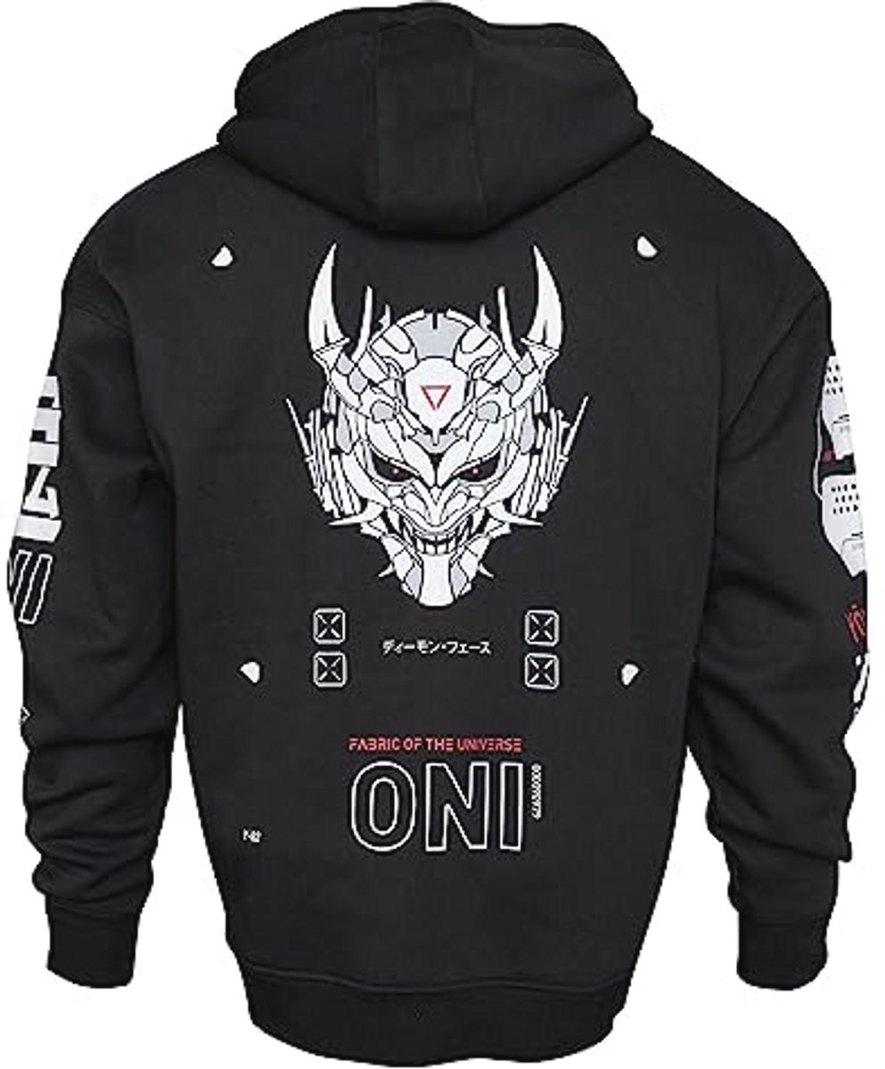 Premium Techwear Grafische Mode Cyberpunk Hoodie