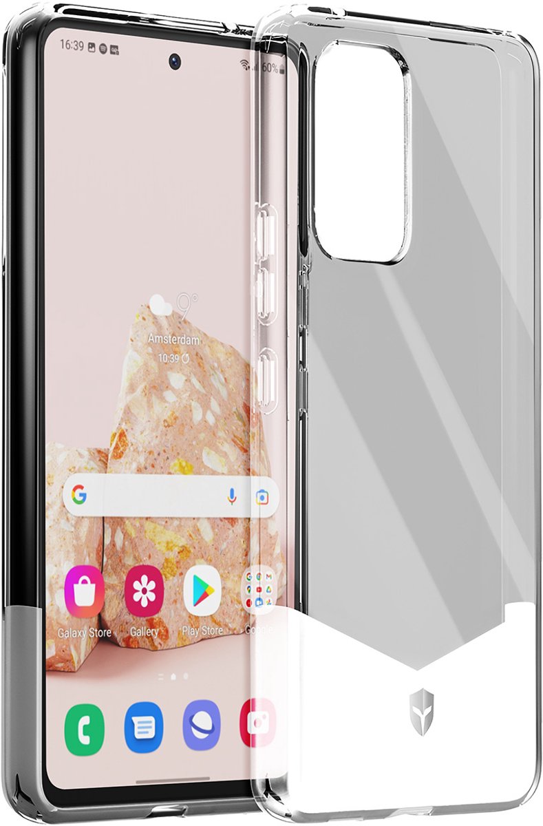 Force Case, Versterkte hoes Geschikt voor Samsung Galaxy A53 5G PURE, Transparant