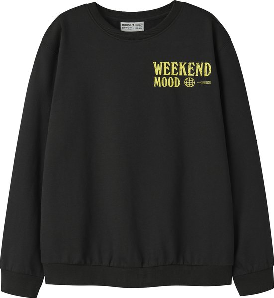 NAME IT - NKMLAZARUS LS NREG SWEAT BRU BOX Jongens Trui