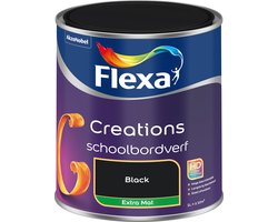 Flexa - Creations Schoolbordverf - Zwart - 1 L
