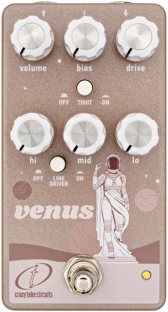 Crazy Tube Circuits Venus Overdrive - Distortion voor gitaren