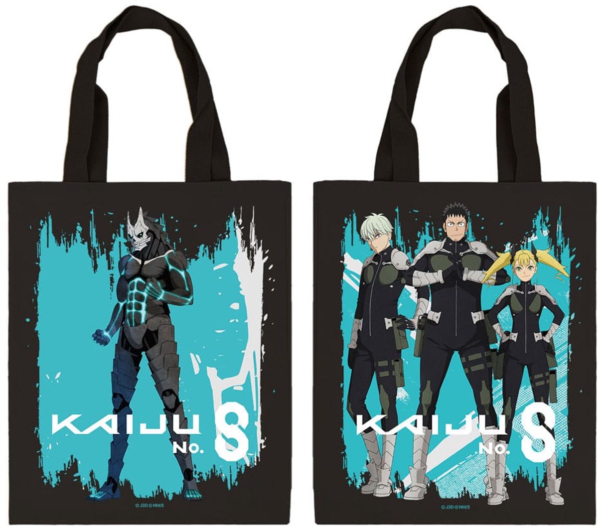 Sakami Merchandise Kaiju No. 8 Tote Bag Kaiju No. 8, Reno Ichikawa, Kafka Hibino, Kikoru Shinomiya Season 2 Bags