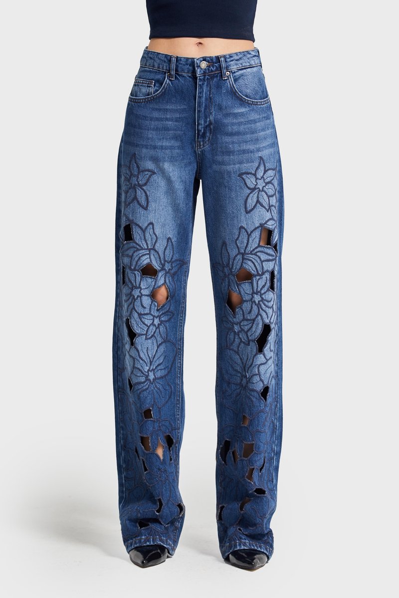 It's Basic - Loose Mid Rise Jeans