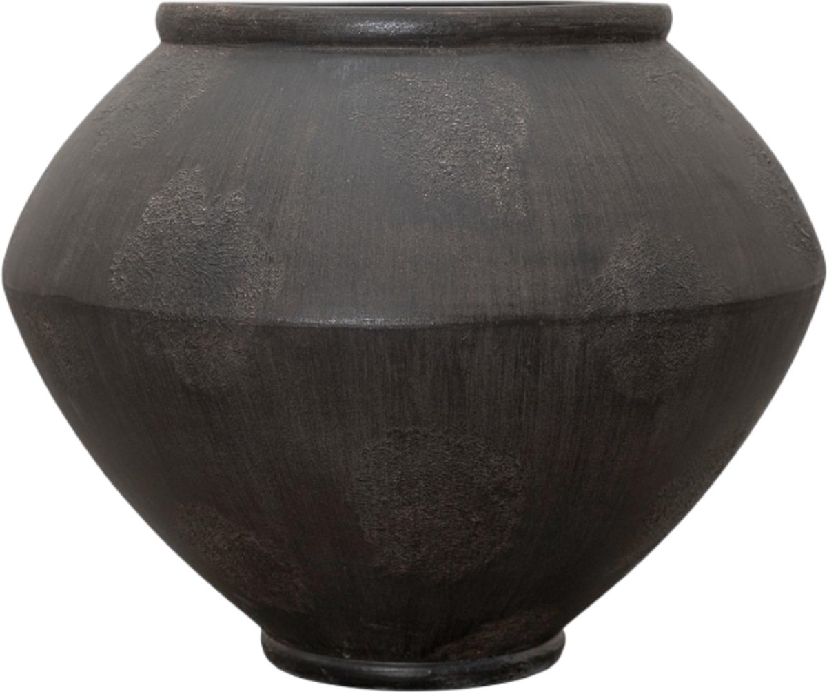 Pottery Pots - Plantenbak - Zir XL - Ø55cm x H45cm - Weathered Black