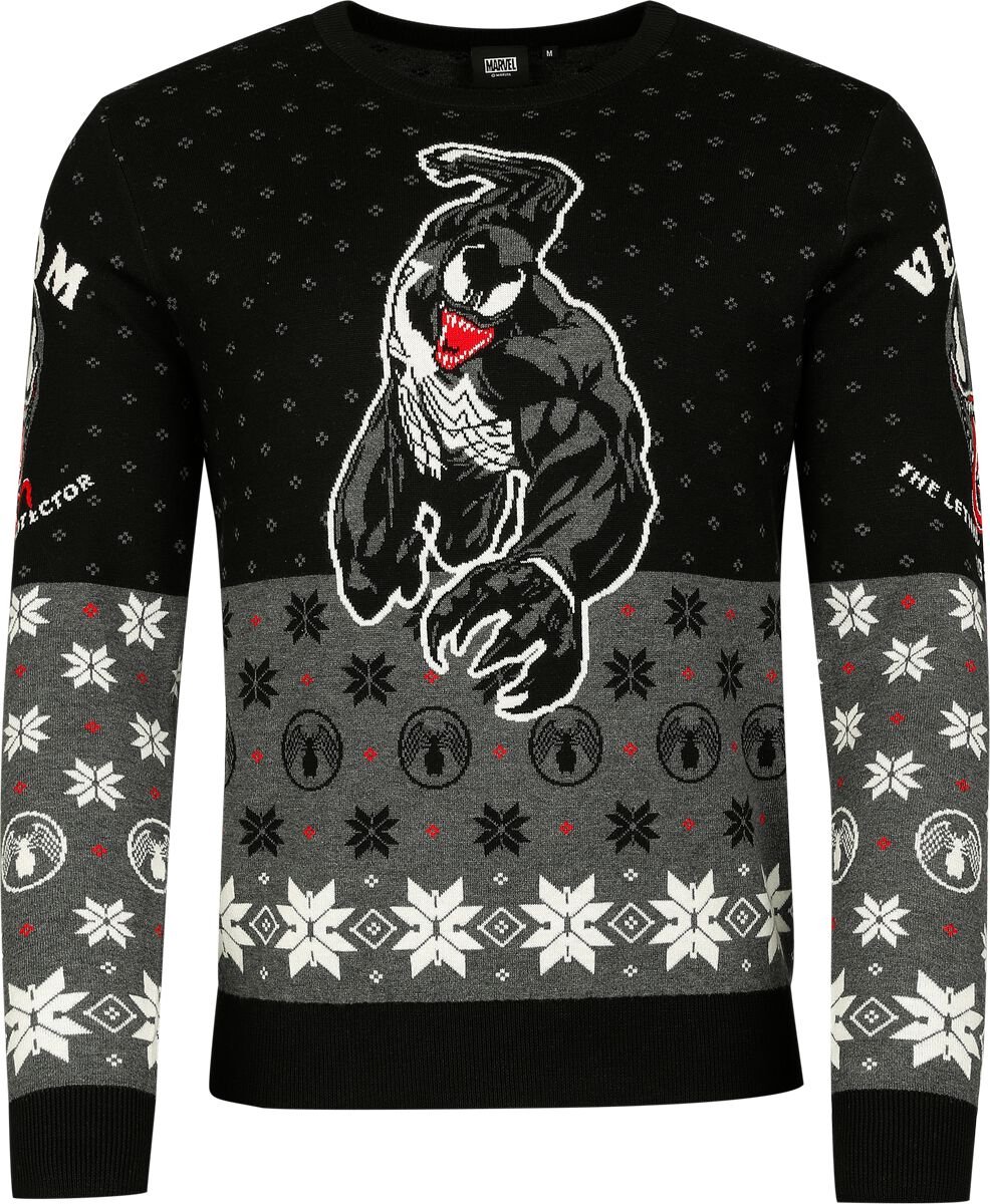 Spider-Man Venom 1988 Heren Christmas jumper - meerkleurig - L