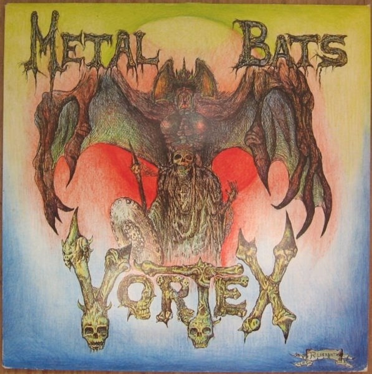 Vortex - Metal Bats (LP) (Coloured Vinyl)