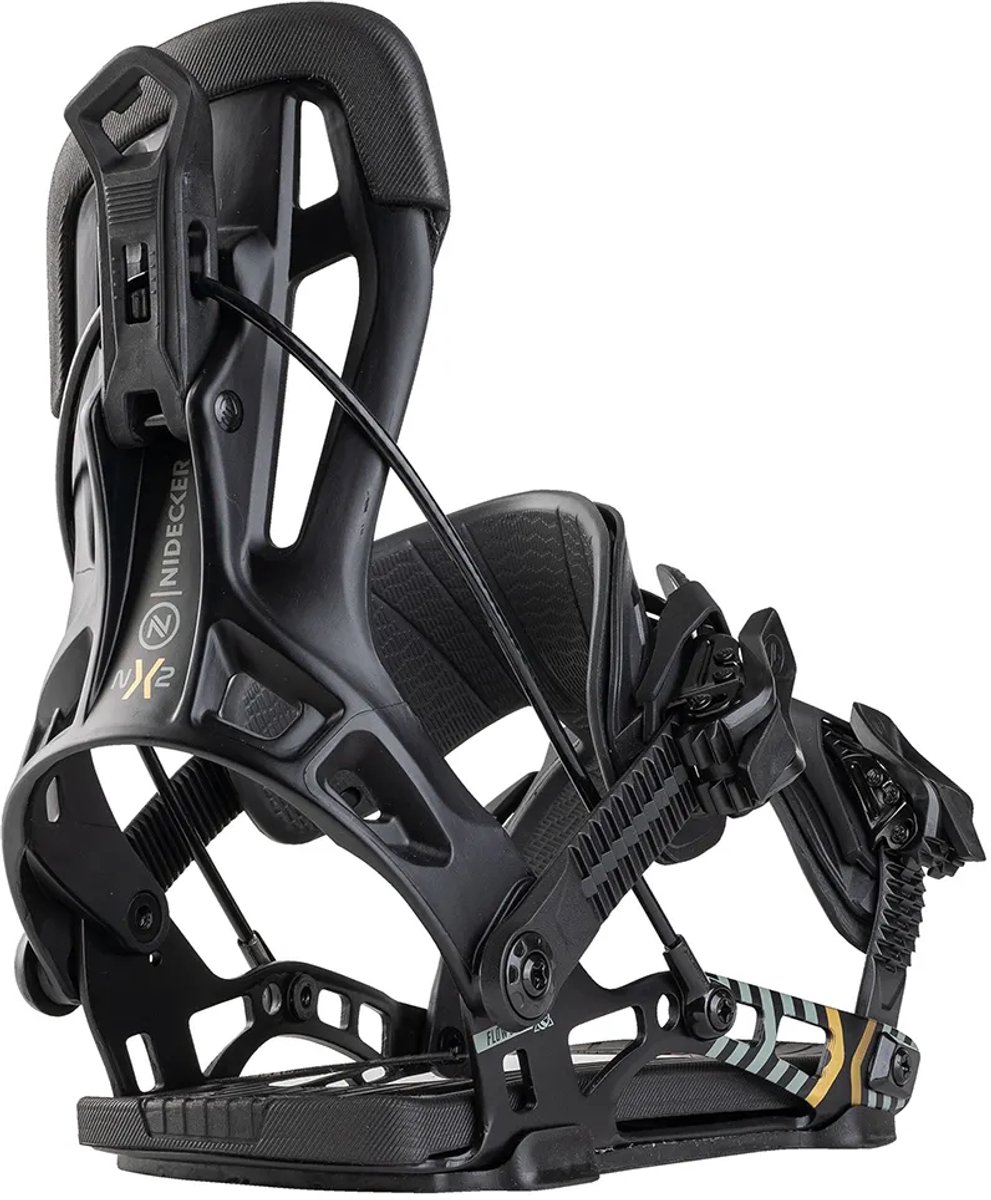 Nidecker Flow Nx2 Snowboardbindingen Zwart M