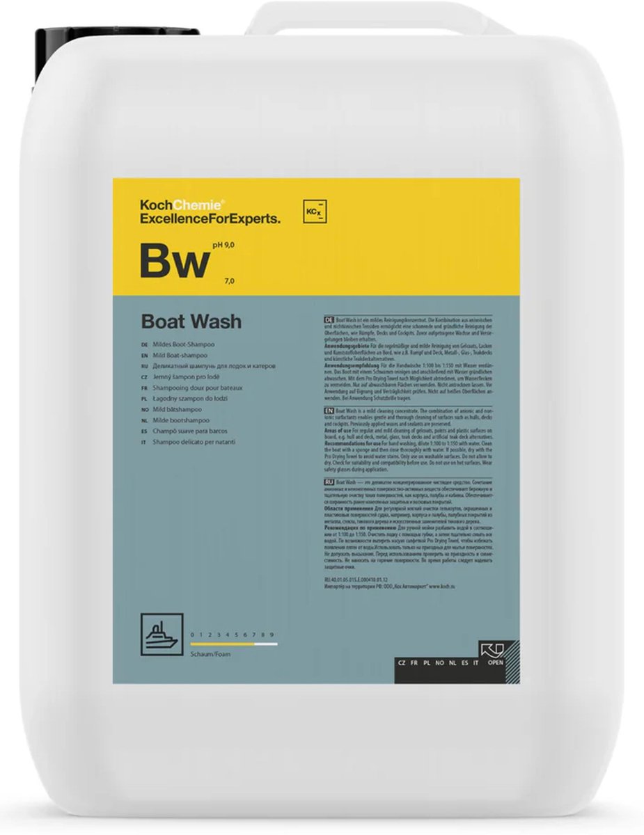 Koch Chemie Boat Wash 10 liter - Neutrale bootshampoo