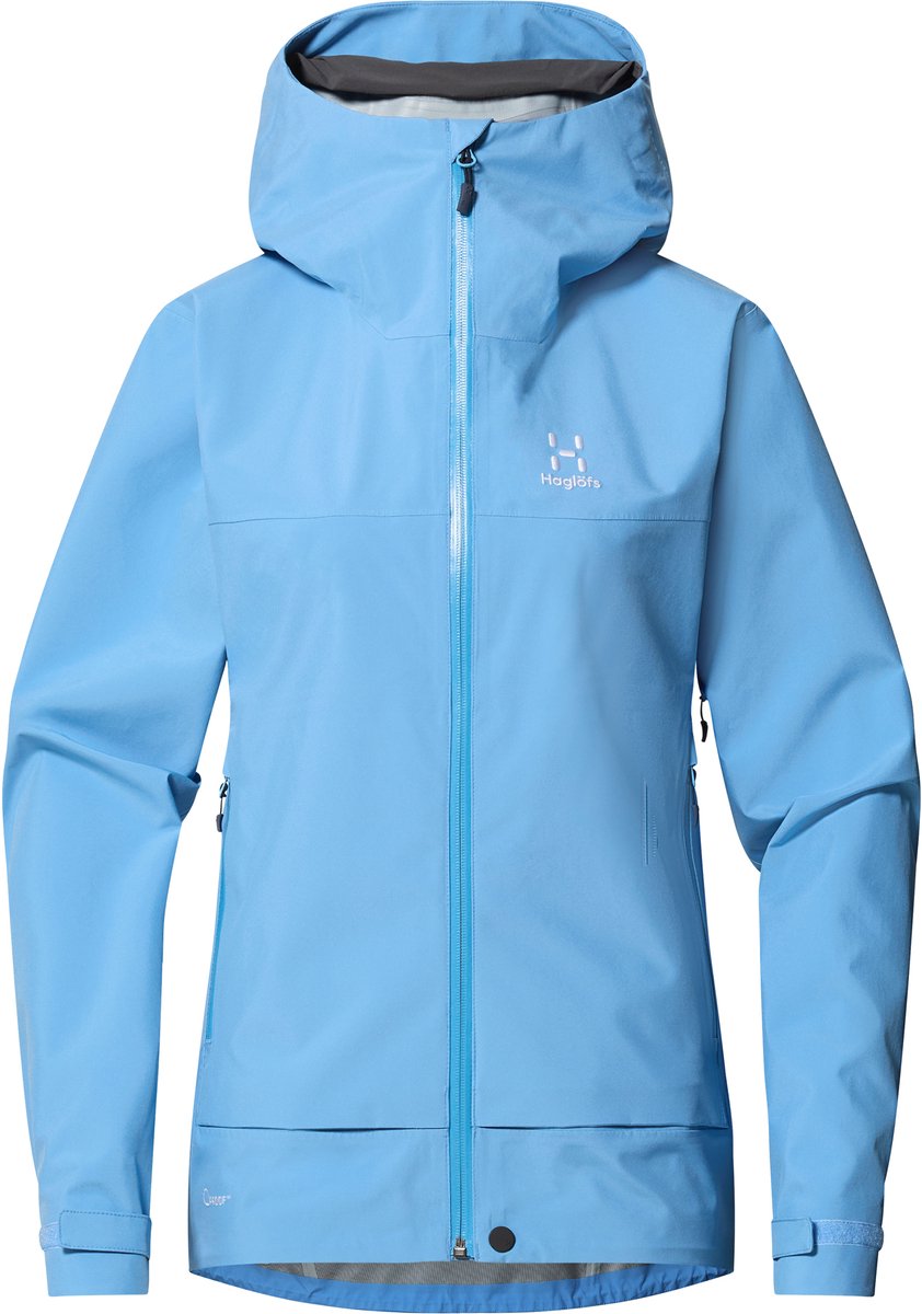 Waterdicht damesjack Haglöfs Front Blauw