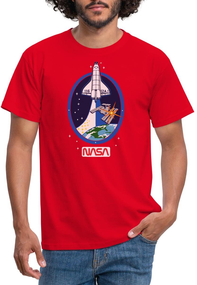 NASA Discovery T-Shirt Heren