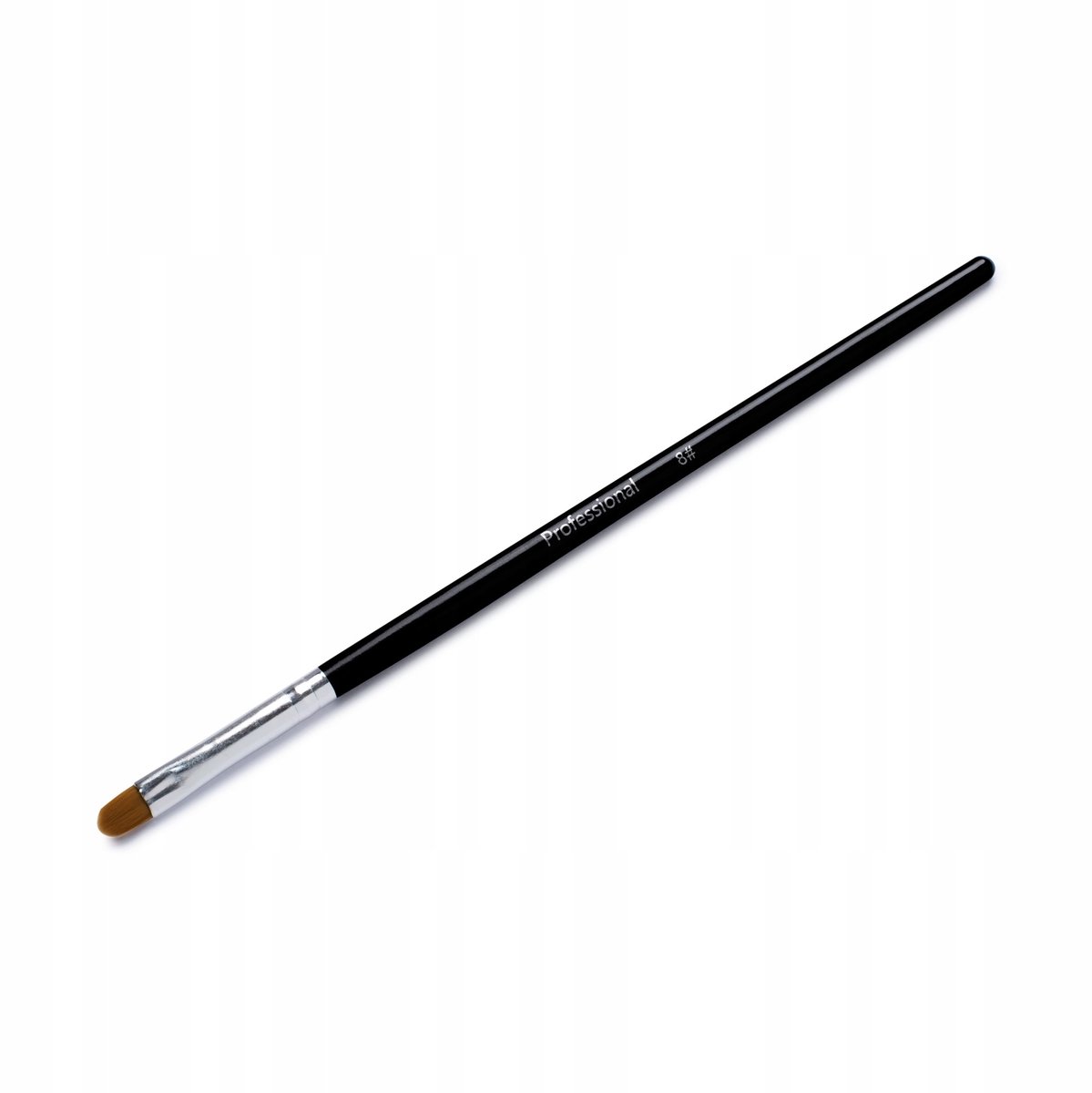 Professionele Gel Nagelkwast - Hout - Maat 4 - Zwart