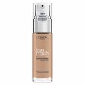 L'Oréal Paris True Match foundation in een medium bruine tint met pompdispenser.