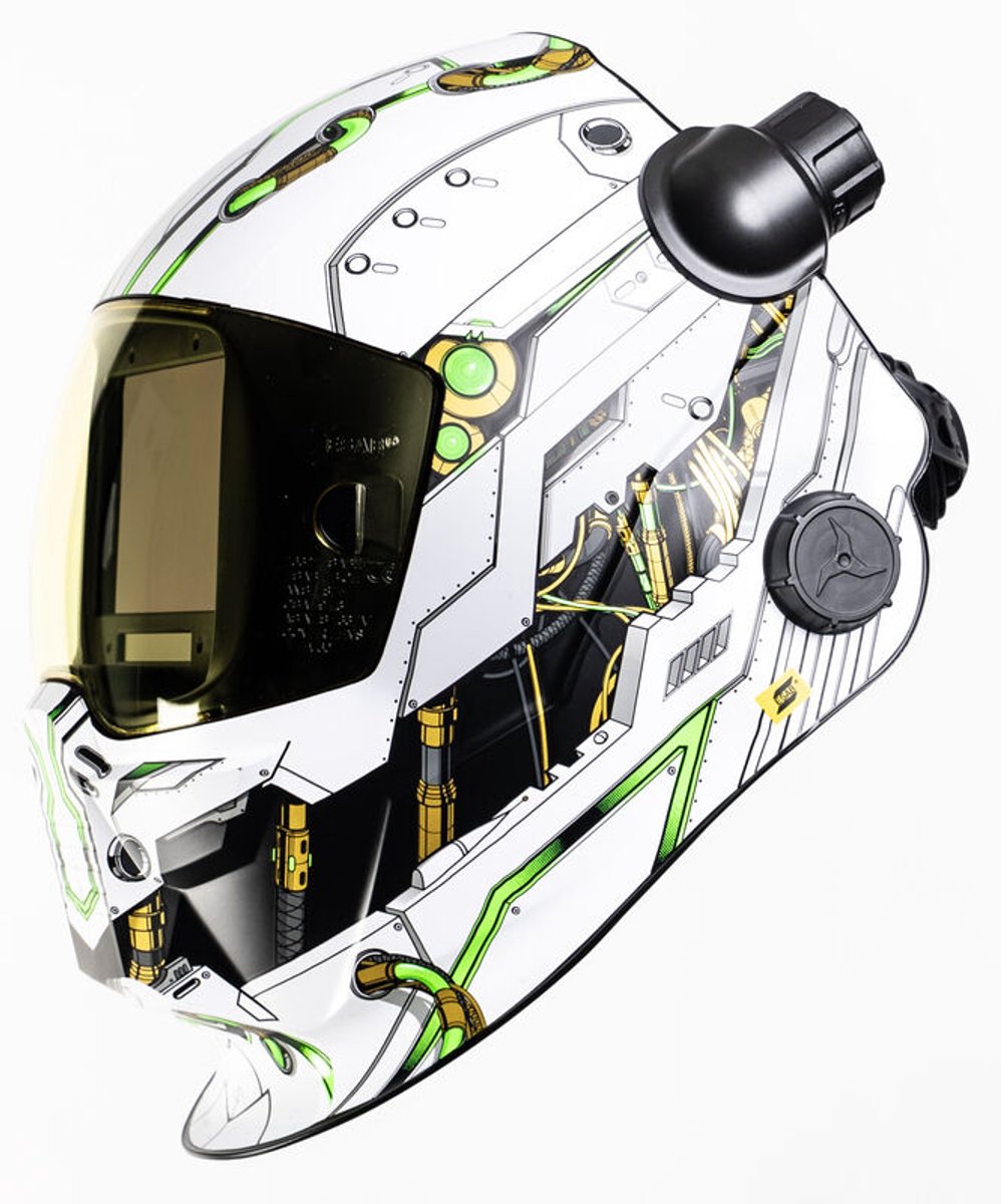 ESAB Sentinel A60 AIR Ghost lashelm met luchtväder