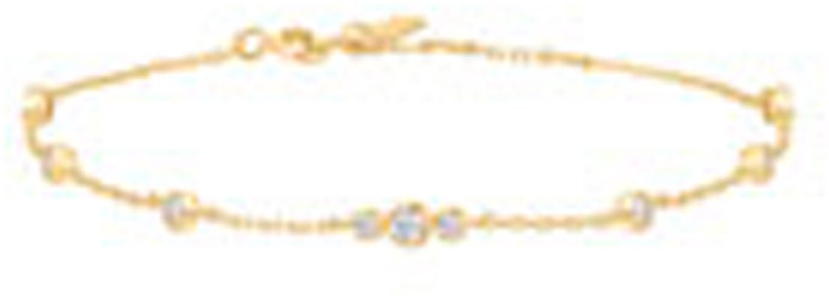 Ania Haie AH B065-03G Miss Dainty Dames Armband - Schakelarmband