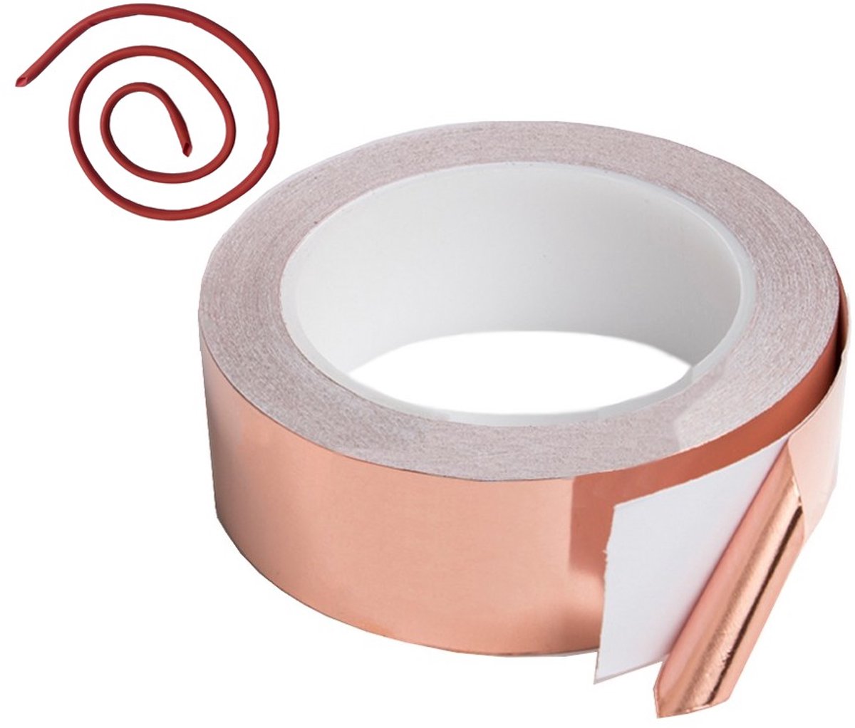 Koperen Afschermtape 40mm x 1m - EMI & Slakkenwering