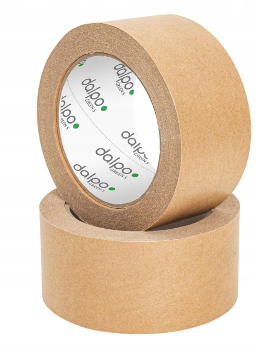 Milieuvriendelijke Bruine Papieren Verpakkingstape - 48mm x 25m