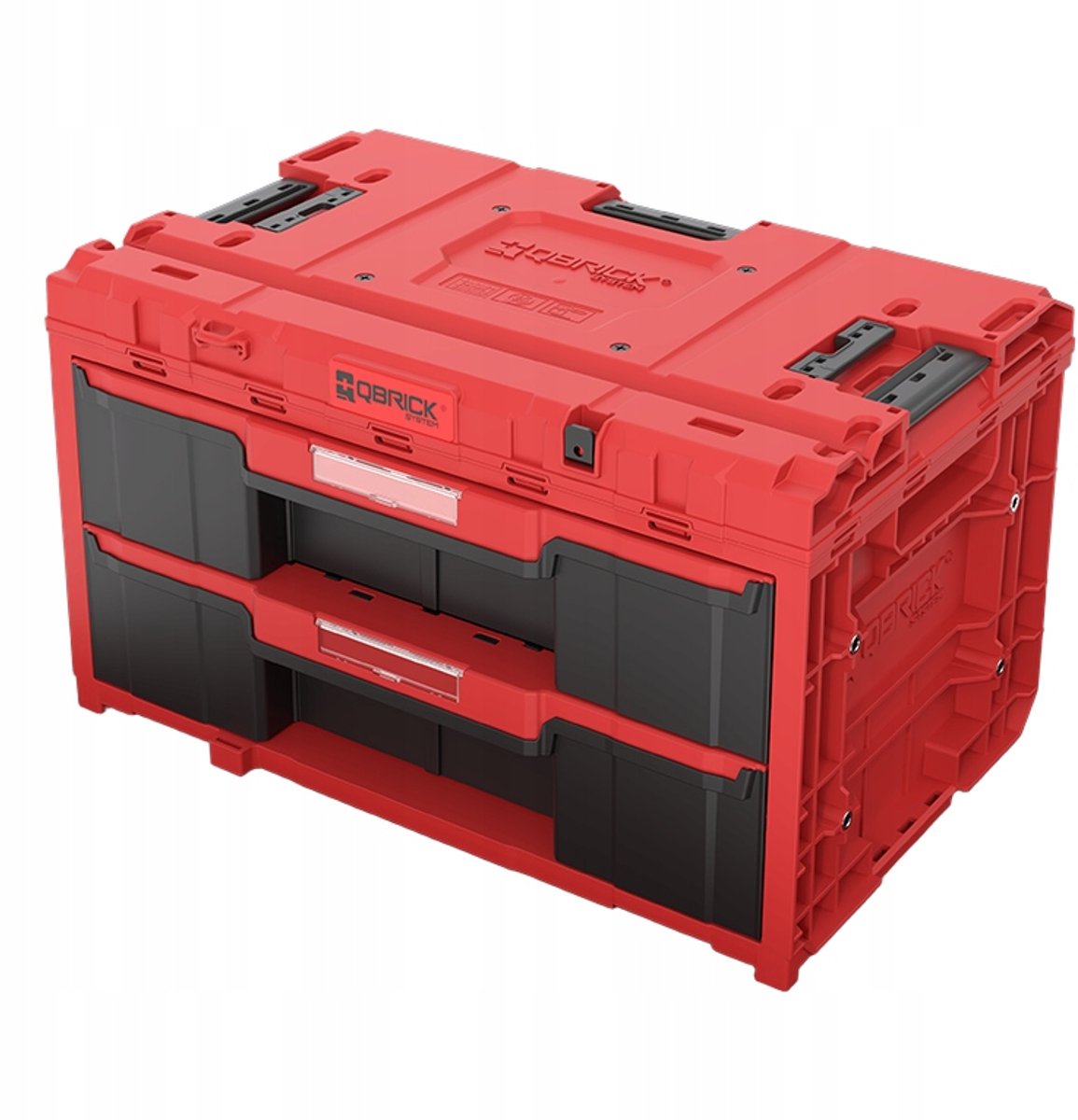 Qbrick System ONE Drawer 2.0 Gereedschapskist Rood 14,5L / 27L