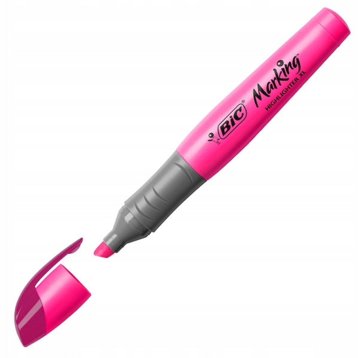 BIC Brite Liner XL markeerstift - Felroze