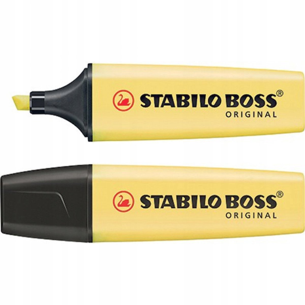 STABILO Boss Pastel Geel Marker - Vlaksnijpunt