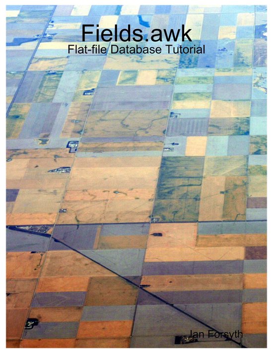 Fields.awk: Flat-file Database Tutorial - cover