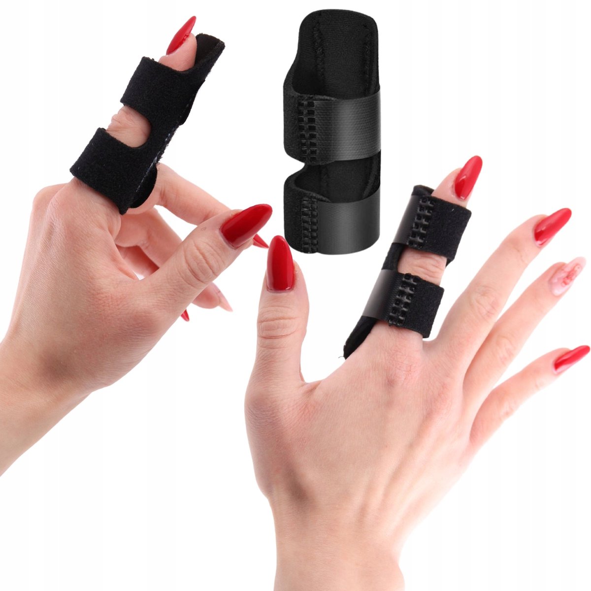 Orthese Vinger Stabilisator - Ademend Neopreen met Aluminium Steun