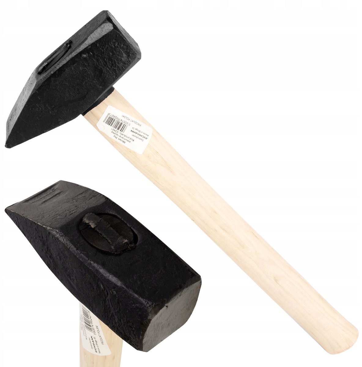 Richmann Metselaarshamer 0,5 kg met Houten Steel