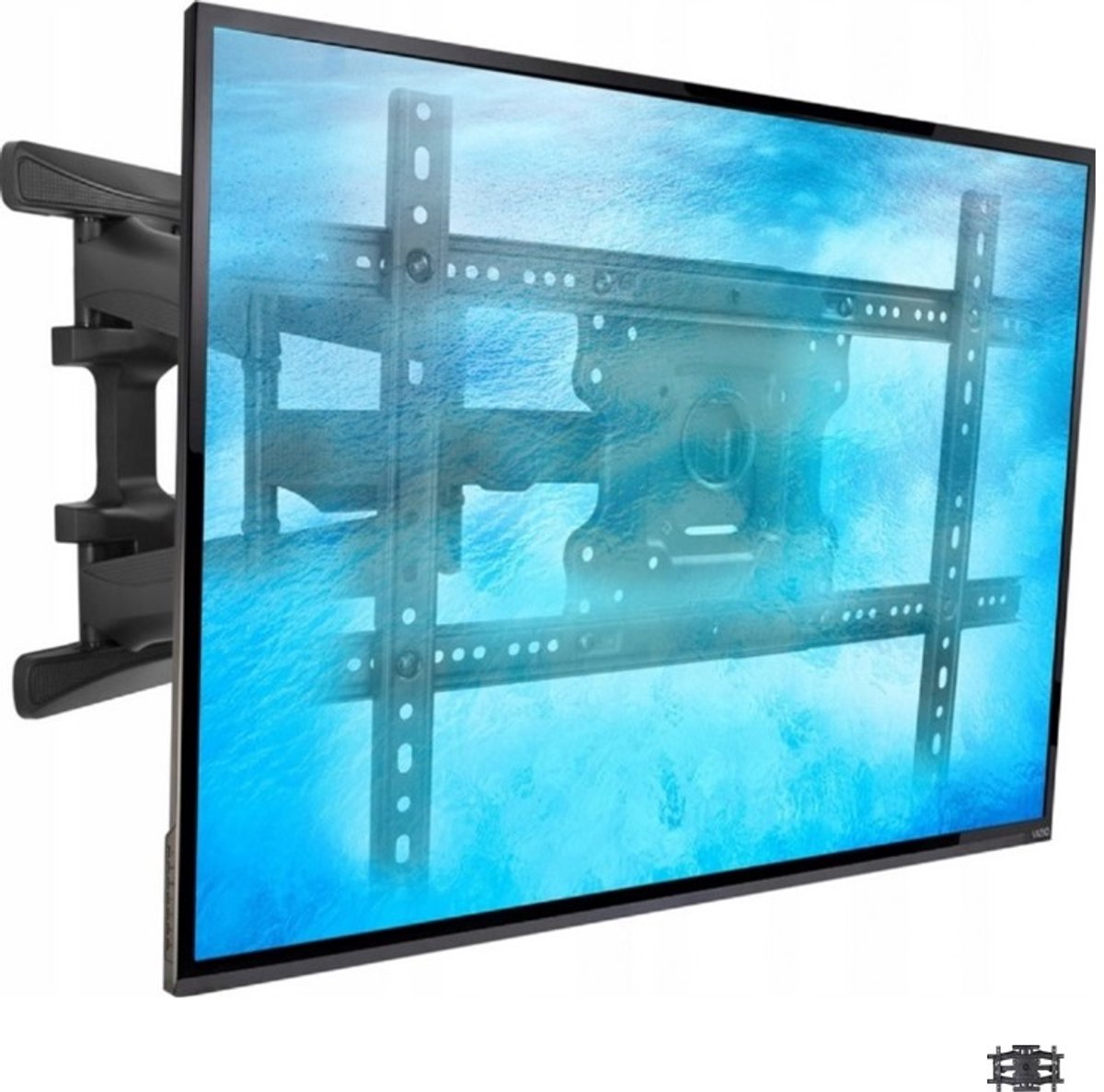 Draaibare TV Muurbeugel voor LG 65NANO763QA - Verstelbaar & Stabiel