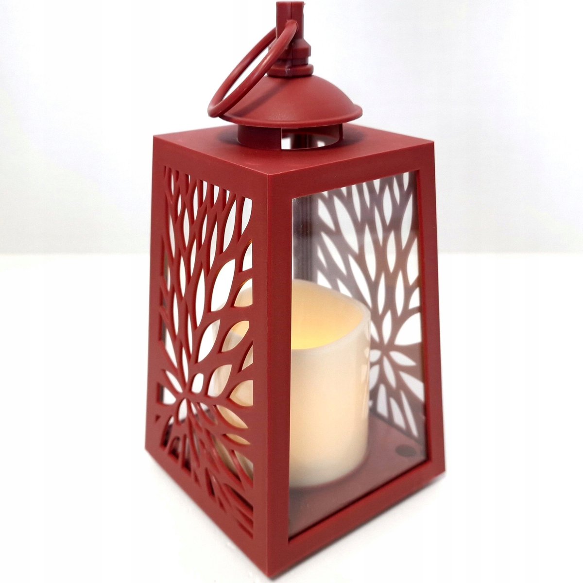 Cortina LED Lantaarn Decoratie Rood - Veilige Sfeer