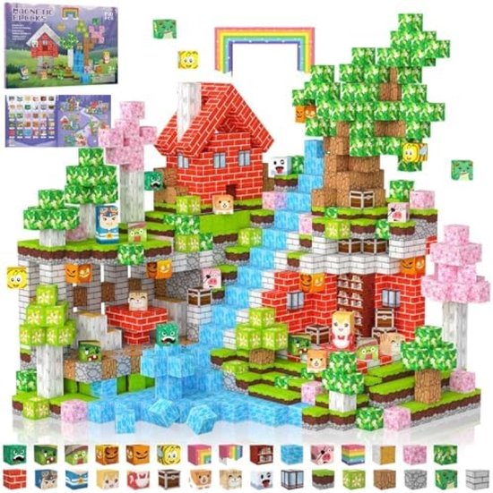 Magnetische Bouwstenen Set 150 Delen - Educatief Creatief Speelgoed