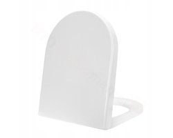 Zitten met Cover Omnires Ottawa Comfort - Soft Close, Wit