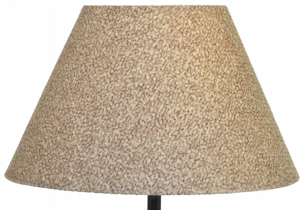 Beige kegelvormige lampenkap E27 31 cm - Stijlvol en uniek
