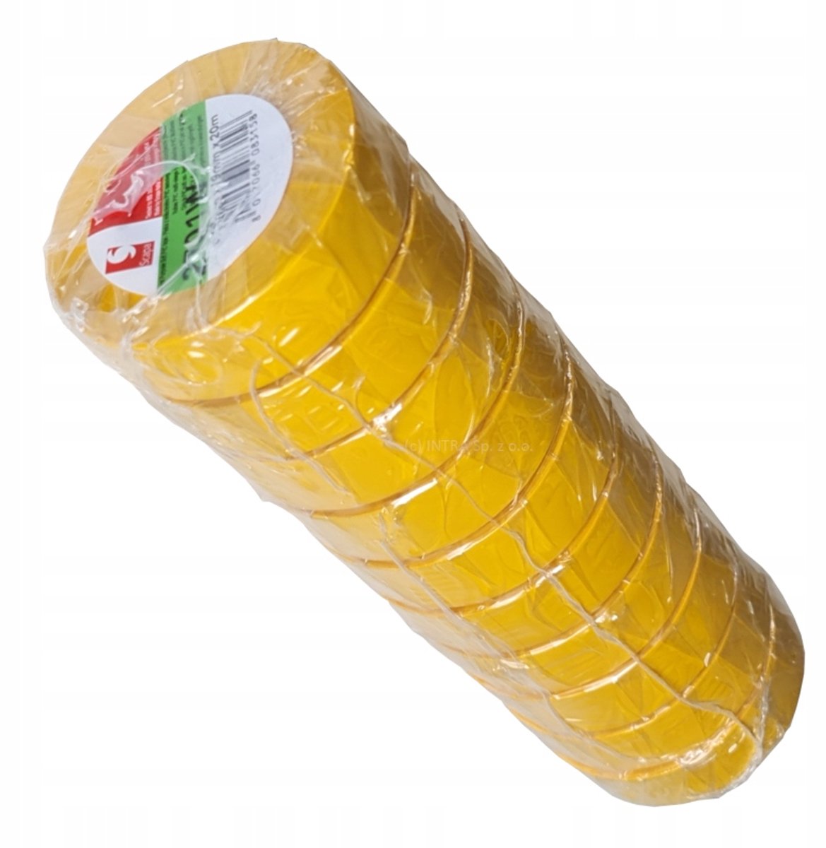SCAPA 2701W PVC Isolatietape Geel 19mm x 20m - Zelfdovend