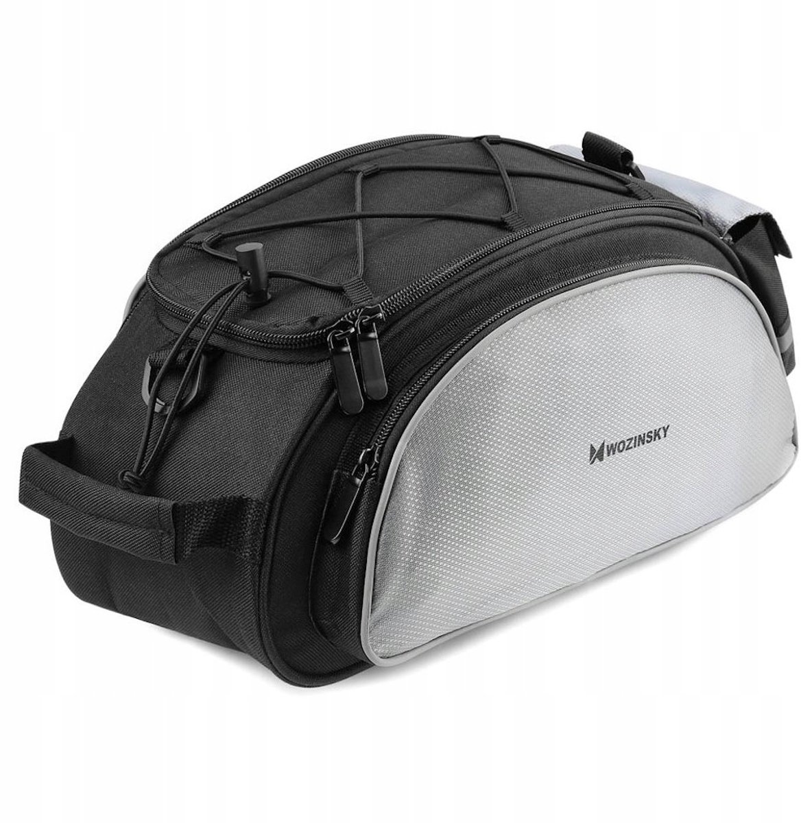 Merkloze Fietstas Bagagedrager 13L Waterdicht met Reflectie