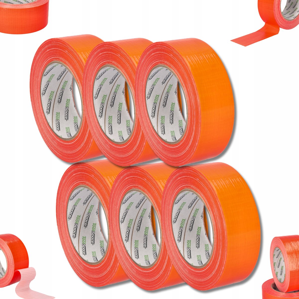 De Tape Gevelorganisatie 38mm/50m - 6 geplakt - Vorwe Oppervlaks