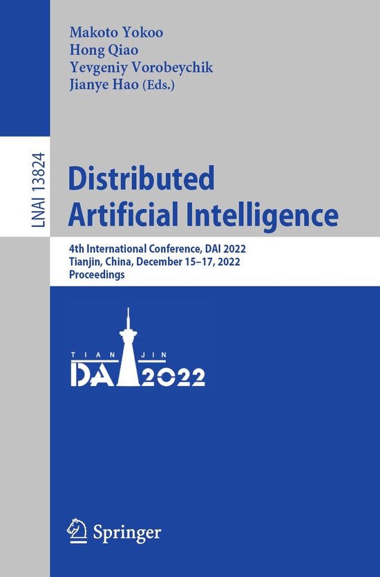Springer Nature Proceedings Computer Science - Distributed A ... - cover