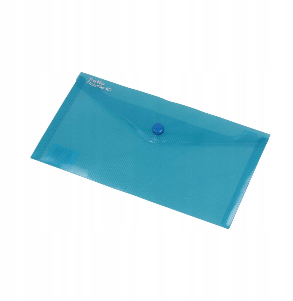 Patio DL Envelop Map Blauw - Documentenmap met Drukknoopsluiting
