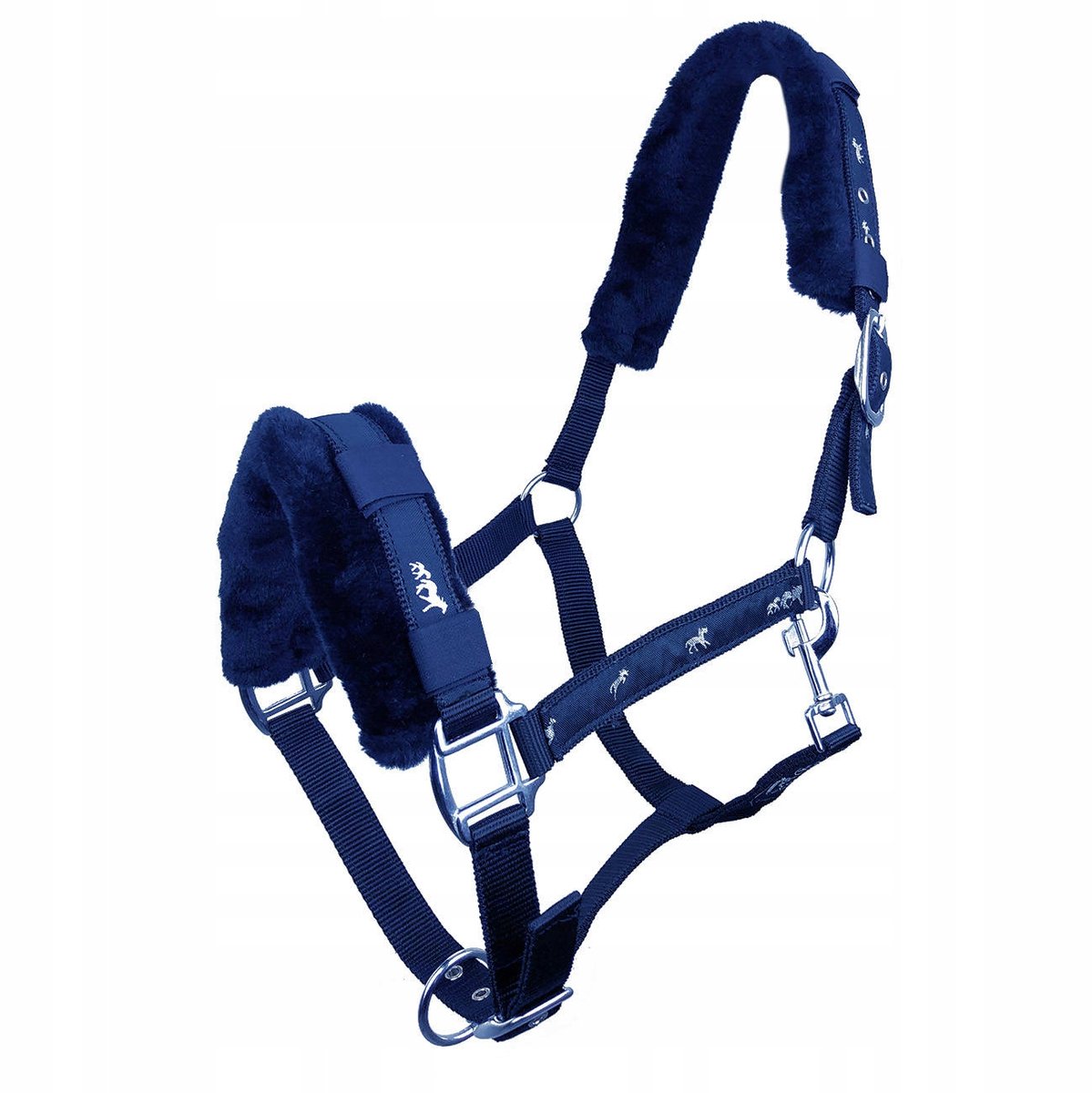 York Parys Halster Navy Blauw Full - Comfortabel en Verstelbaar