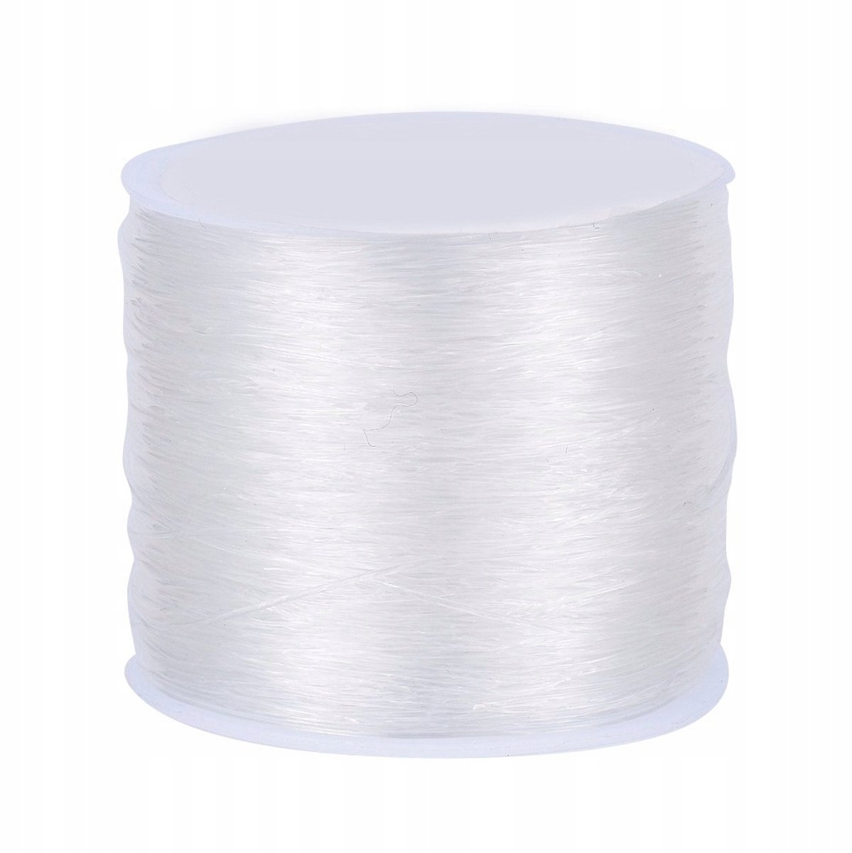 Elastisch Siliconen Garen, Transparant, 1mm, 100m
