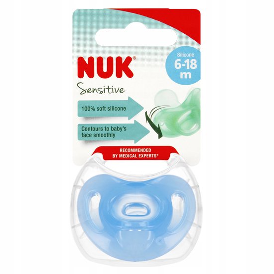Nuk Airflow | siliconen fopspenen | 2st. set | glimt in het donker | 0