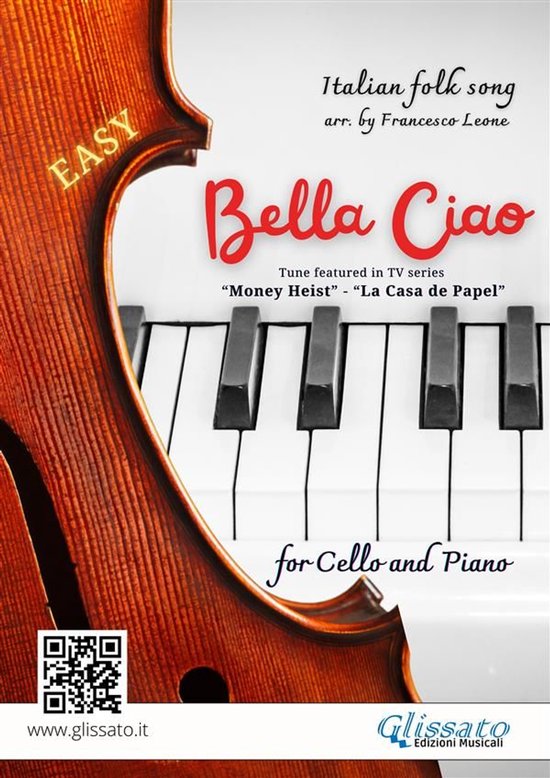 Cello and Piano "Bella Ciao" sheet music - cover