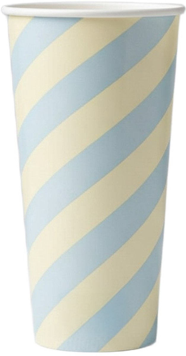 Milkshakebeker Karton Swirl 500ml/20oz - 1.000 st/ds.
