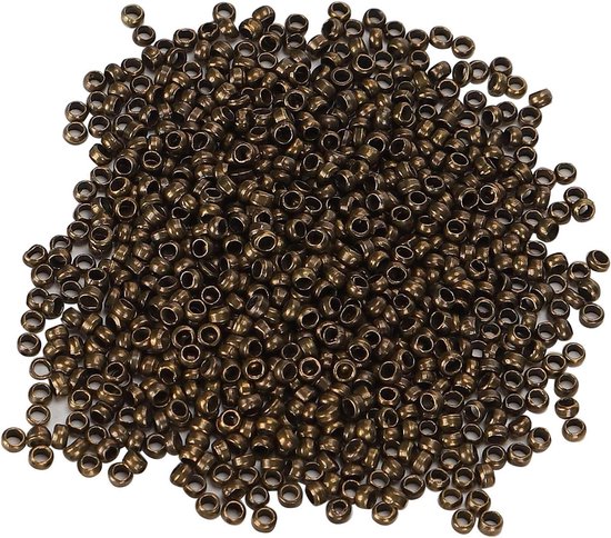 UNICRAFTALE 50 stuks 8 mm platte ronde roestvrijstalen afstandhouders voor het maken van sieraden