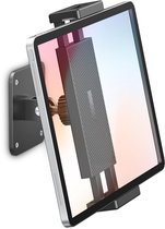 Support Mural Réglable à 360° Pour Tablette Et Téléphone - En Aluminium - Compatible écrans 4.7 à 12.9 Pouces (iPad, Galaxy Tab, Switch...)