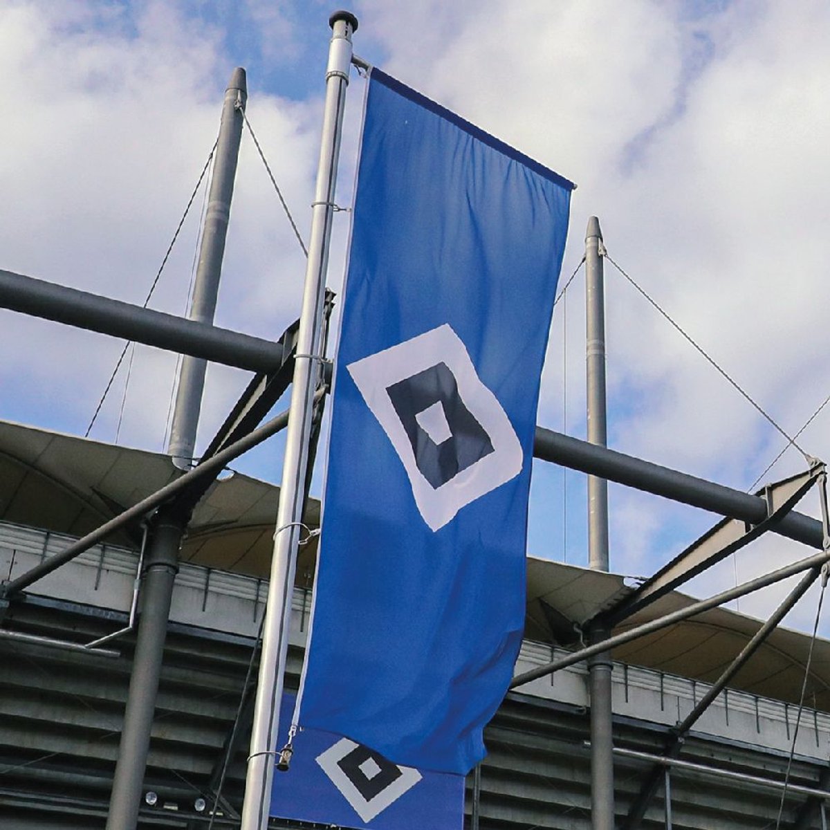Hamburger SV HSV-vlag Arena Neu Voetbal