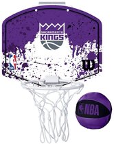 Wilson NBA Team Sacramento Kings Mini Hoop WTBA1302SAC, Mixte, Violet, Panneaux de Basketball, Taille : Taille unique