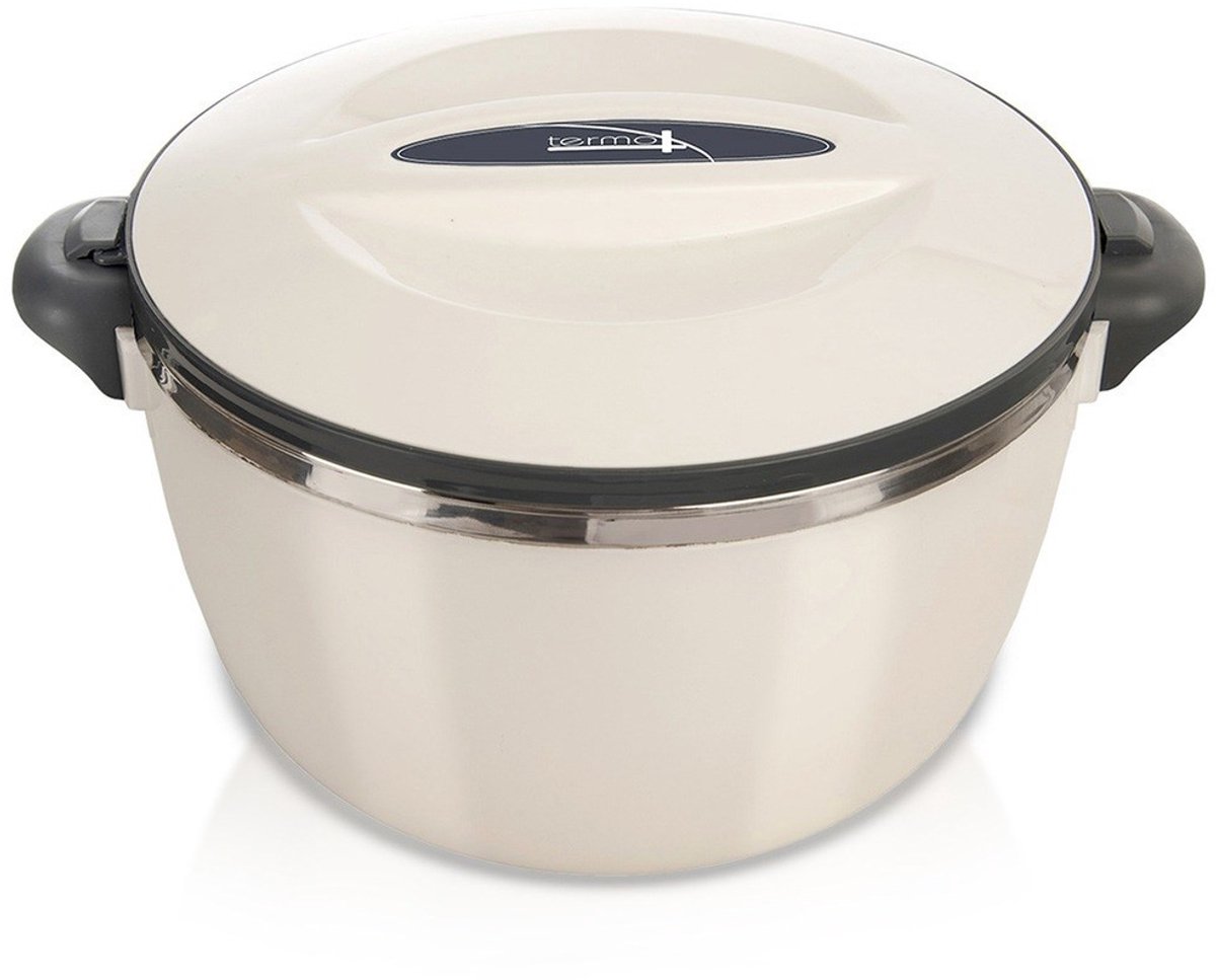 Orion Termo Serie - Stalen Eetthermos - 3,5L - Grijs - Ingebouwde Handgrepen