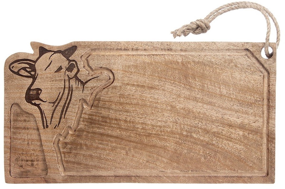 Orion - Snijplank Mangohout 45x22 cm - Gemaakt van Hoogwaardige Materialen