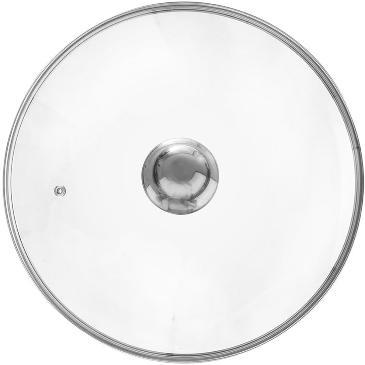 Orion - Universele Glazen Deksel - 28 cm - Hittebestendig - Met Ventilatieopening