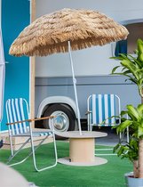 vidaXL Wandparasol 290 cm - Geel - UV-bescherming vidaXL Wandparasol 290 cm - Geel - UV-bescherming